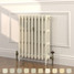CI-SH745-CRM-TH - Shelbourne Cream 3 Column Victorian Cast Iron Radiator H745mm x W771mm CI-SH745-CRM-TH - Shelbourne Cream 3 Column Victorian Cast Iron Radiator H745mm x W771mm